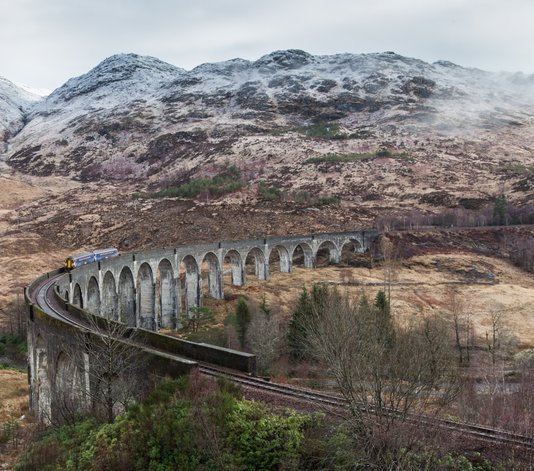 The Glenfinnan Viaduct is a railway viaduct on the West Highland Line in Glenfinnan, Inverness-shire, Scotland.